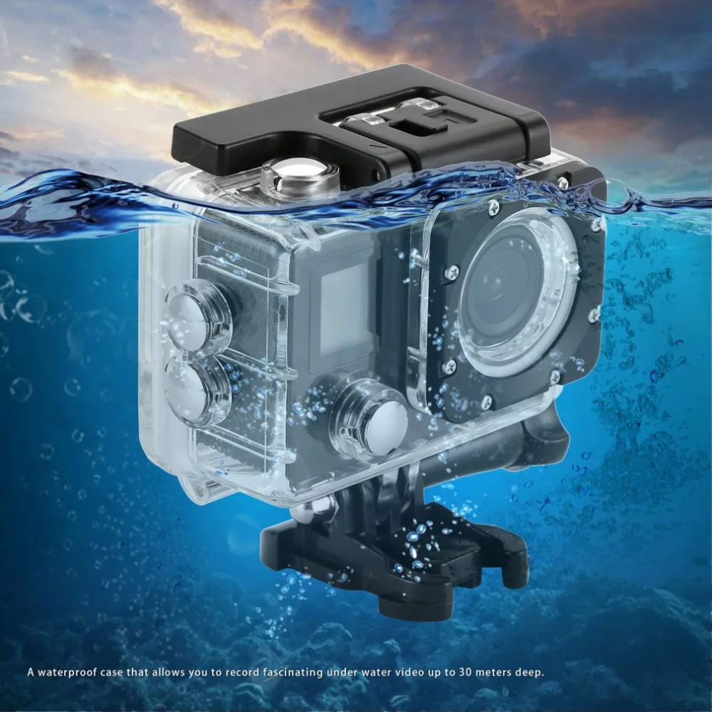 H9/H9R Action Camera 4K Ultra HD 1080p/30fps Mini Helmet Cam WiFi 2.0" 170D Waterproof Sport Camera
H9/H9R Action Camera 4K Ultra HD 1080p/30fps Mini Helmet Cam WiFi 2.0" 170D Waterproof Sport Camera