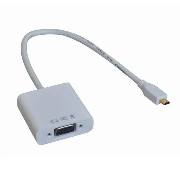 Micro HDMI Male to VGA Female Video Converter Adapter Cable 1080P for Tablet PC Laptop Notebook DVD HDTV
Micro HDMI Male to VGA Female Video Converter Adapter Cable 1080P for Tablet PC Laptop Notebook DVD HDTV