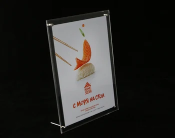 6inch Desktop Acrylic Photo Frames Plexiglass Poster Advertising Display Transparent Clear Design Table Menu Stand Poster Frame
6inch Desktop Acrylic Photo Frames Plexiglass Poster Advertising Display Transparent Clear Design Table Menu Stand Poster Frame