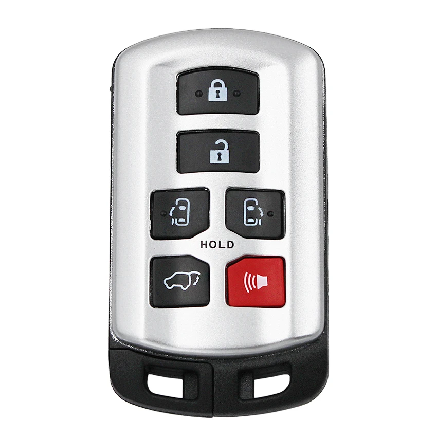 5+1/6 Button Smart Remote Key Shell Case Housing HYQ14ADR For Toyota Sienna 2011 2012 2013 2014 2015 2016 2017 with Insert Key
5+1/6 Button Smart Remote Key Shell Case Housing HYQ14ADR For Toyota Sienna 2011 2012 2013 2014 2015 2016 2017 with Insert Key