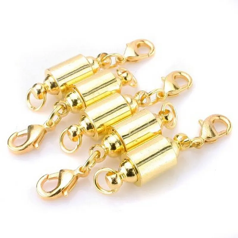 For Making Necklaces Bracelets Buckles Jewelry Findings 5Pcs DIY Metal Strong Magnetic Clasps With Lobster Clasp
For Making Necklaces Bracelets Buckles Jewelry Findings 5Pcs DIY Metal Strong Magnetic Clasps With Lobster Clasp