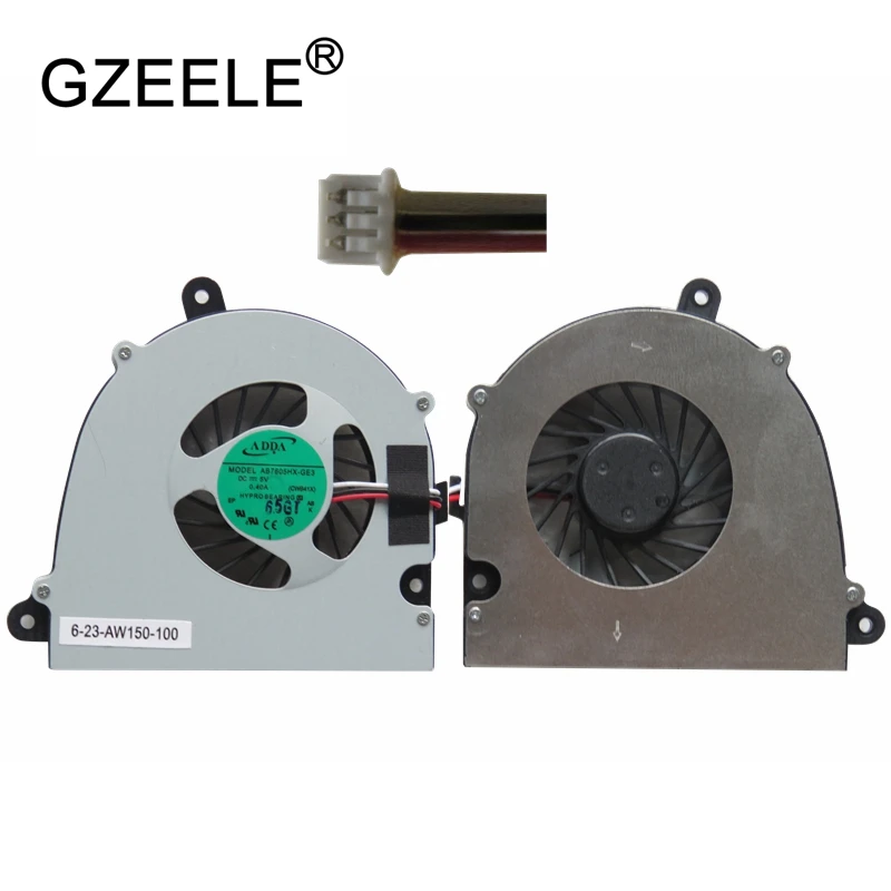GZEELE new cpu cooling fan for Clevo w110 w110er for Hasee K570N K570N-i5 D1 -I3 D1 W650EH Laptop CPU Cooler Notebook Computer
GZEELE new cpu cooling fan for Clevo w110 w110er for Hasee K570N K570N-i5 D1 -I3 D1 W650EH Laptop CPU Cooler Notebook Computer