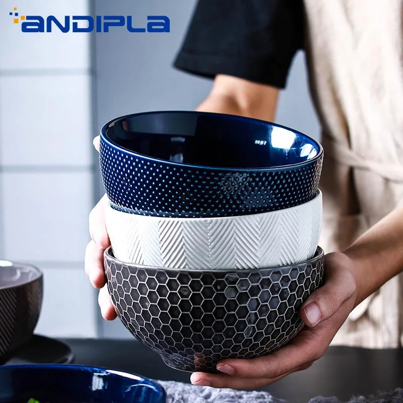 6.5 inch Japanese Food Container Ceramics Soup Bowls Home Features Dinnerware Noodle Bowl Salad Mixing Bowls Kitchen Accessories
6.5 inch Japanese Food Container Ceramics Soup Bowls Home Features Dinnerware Noodle Bowl Salad Mixing Bowls Kitchen Accessories