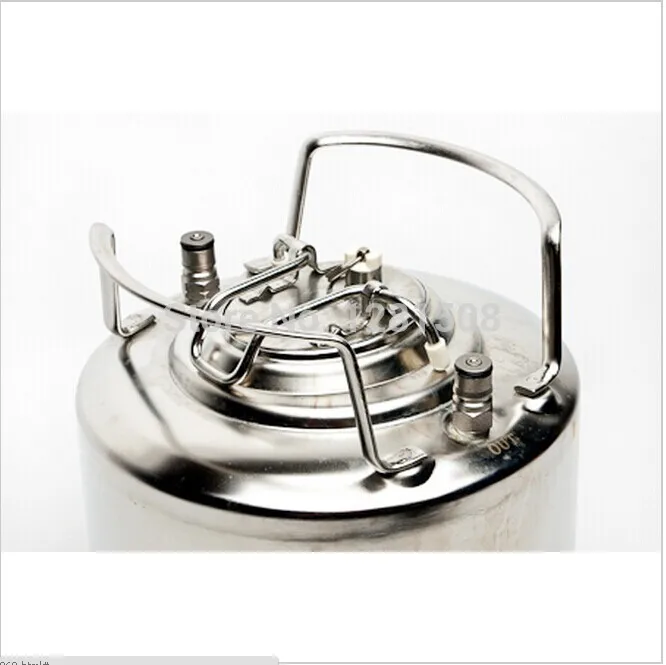 10L Brand New Stainless Steel 304 Ball Lock Cornelius style Beer Keg , Closure Lid with Pressure Relief Valve
10L Brand New Stainless Steel 304 Ball Lock Cornelius style Beer Keg , Closure Lid with Pressure Relief Valve