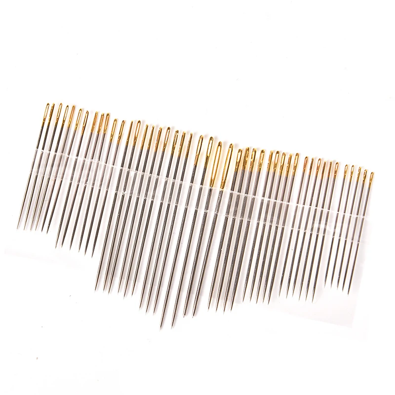 45PCS Different Sizes Leather Hand Sewing Needles Gold Eye Needle Embroidery Tapestry Home Wool DIY Sewing Accessories
45PCS Different Sizes Leather Hand Sewing Needles Gold Eye Needle Embroidery Tapestry Home Wool DIY Sewing Accessories