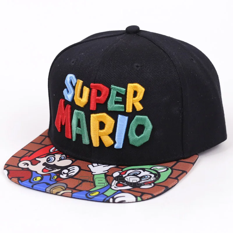 Super Mario Bros Baseball Snapback Caps for Men Boy Summer Brand Cotton Embroidery Hats Hip Hop Cap Hat
Super Mario Bros Baseball Snapback Caps for Men Boy Summer Brand Cotton Embroidery Hats Hip Hop Cap Hat
