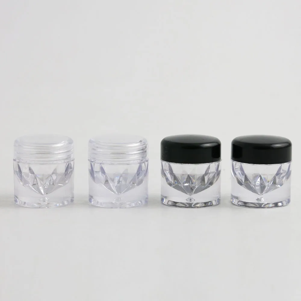 3g 3ml Portable Plastic AS Clear Empty Loose Powder Pot bottle sifter Cosmetic Makeup Jar Container with black clear cap 50pcs
3g 3ml Portable Plastic AS Clear Empty Loose Powder Pot bottle sifter Cosmetic Makeup Jar Container with black clear cap 50pcs