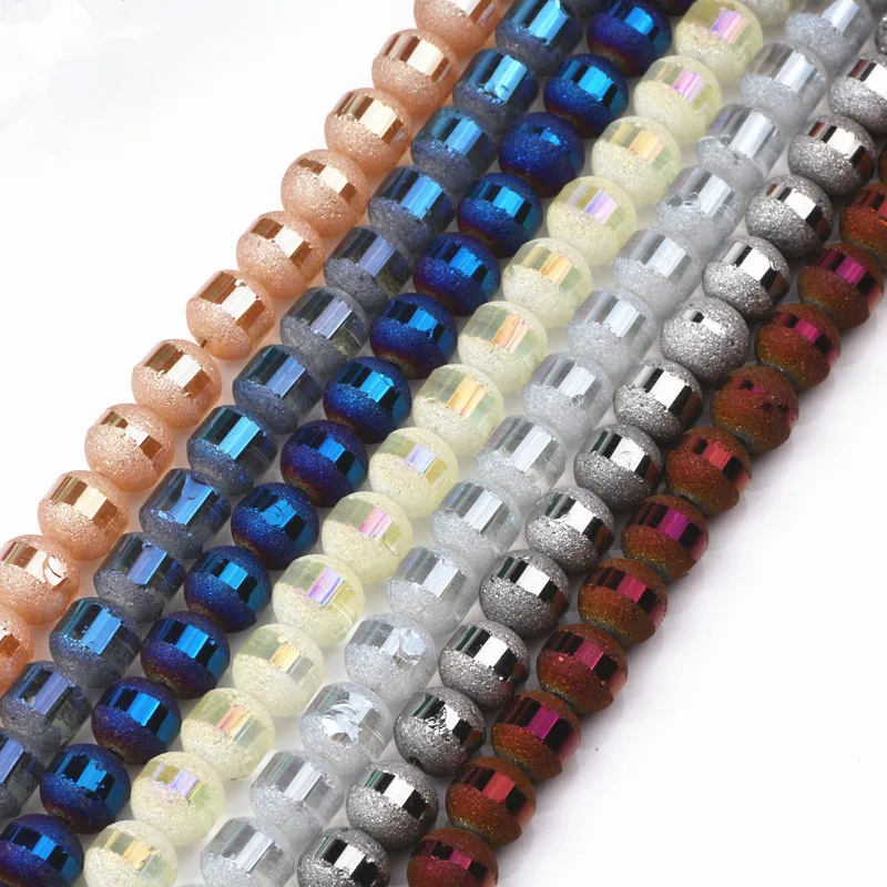 70pcs/lot Pick Color 8mm glass beads Loose bead Fit Bracelet Spacer Rondelle Stand Beads Jewelry Making DIY Beads
70pcs/lot Pick Color 8mm glass beads Loose bead Fit Bracelet Spacer Rondelle Stand Beads Jewelry Making DIY Beads