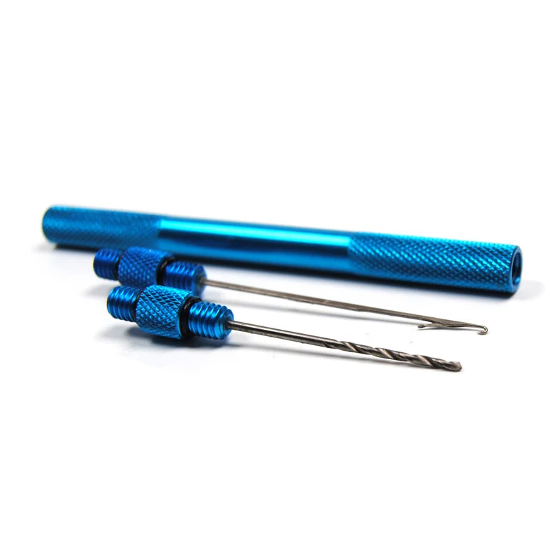 Multiple Colo Aluminum Boilie Needle with Drill Carp Fishing Baiting Tool / Hair Rig Fishing Tackle Accessory Tool
Multiple Colo Aluminum Boilie Needle with Drill Carp Fishing Baiting Tool / Hair Rig Fishing Tackle Accessory Tool