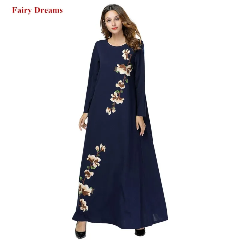 Islamic Clothing Maxi Muslim Dress Women Abaya Dubai Turkey Kaftan Turkish Blue Embroidery Bangladesh Ukraine Robe Plus Size 4XL
Islamic Clothing Maxi Muslim Dress Women Abaya Dubai Turkey Kaftan Turkish Blue Embroidery Bangladesh Ukraine Robe Plus Size 4XL