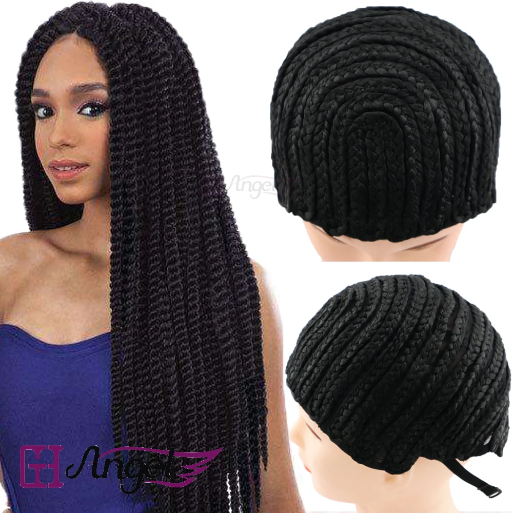 GH Angel 1pc Cap Cornrow Wig for Making Braid Synthetic Wig Adjustable Strap Black Color Glueless Cap Cornrow Brading Crochet
GH Angel 1pc Cap Cornrow Wig for Making Braid Synthetic Wig Adjustable Strap Black Color Glueless Cap Cornrow Brading Crochet