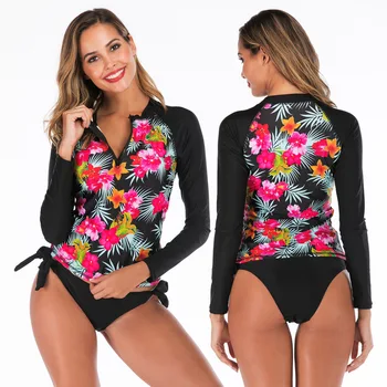 Swimwear Women Long Sleeve Swimsuit Girl Rash Guard Female 2019 Euro Surf Animal Spandex Women's Swimsuit
Swimwear Women Long Sleeve Swimsuit Girl Rash Guard Female 2019 Euro Surf Animal Spandex Women's Swimsuit