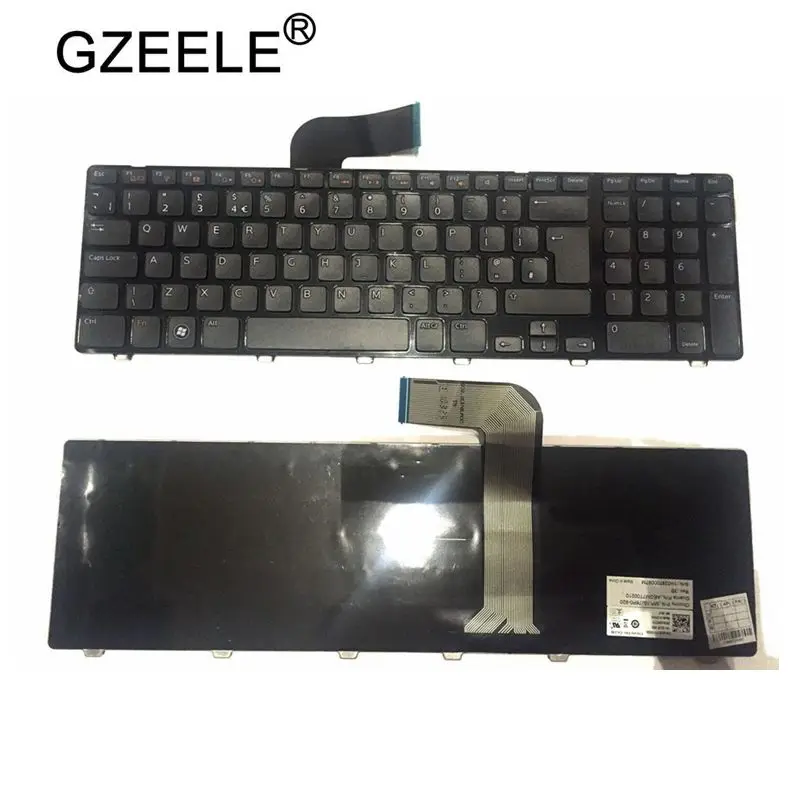 Новинка клавиатура и рамка GZEELE для DELL INSPIRON 17R N7110 5720 7720 3750 V3750 XPS 17 L702X UK | Компьютеры