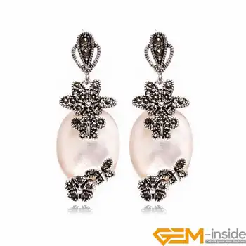 16x32mm Oval Stone Beads Tibetan Silver Dangle Jewelry Long Earrings Female For Women Gift Wholesale
16x32mm Oval Stone Beads Tibetan Silver Dangle Jewelry Long Earrings Female For Women Gift Wholesale