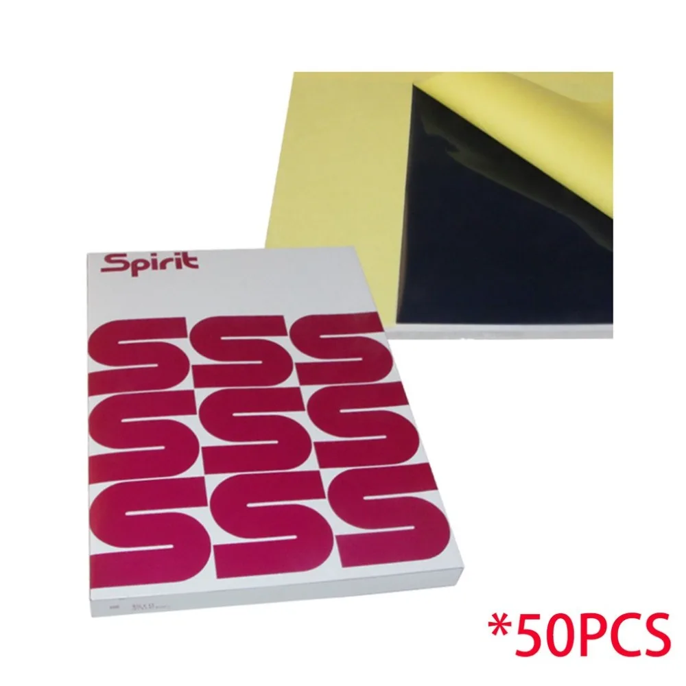 50 Sheets Tattoo Transfer Paper A4 Size Spirit Master Tatoo Paper Thermal Stencil Carbon Copier Paper For Tattoo Supply dropship
50 Sheets Tattoo Transfer Paper A4 Size Spirit Master Tatoo Paper Thermal Stencil Carbon Copier Paper For Tattoo Supply dropship