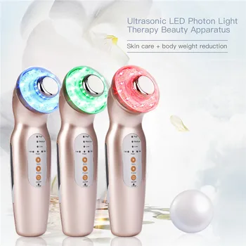 Ultrasonic Beauty Massager 3 Color LED Photon Rejuvenation Instrument Facial Care Device Body Face Lift Slimming wrinkle Removal
Ultrasonic Beauty Massager 3 Color LED Photon Rejuvenation Instrument Facial Care Device Body Face Lift Slimming wrinkle Removal
