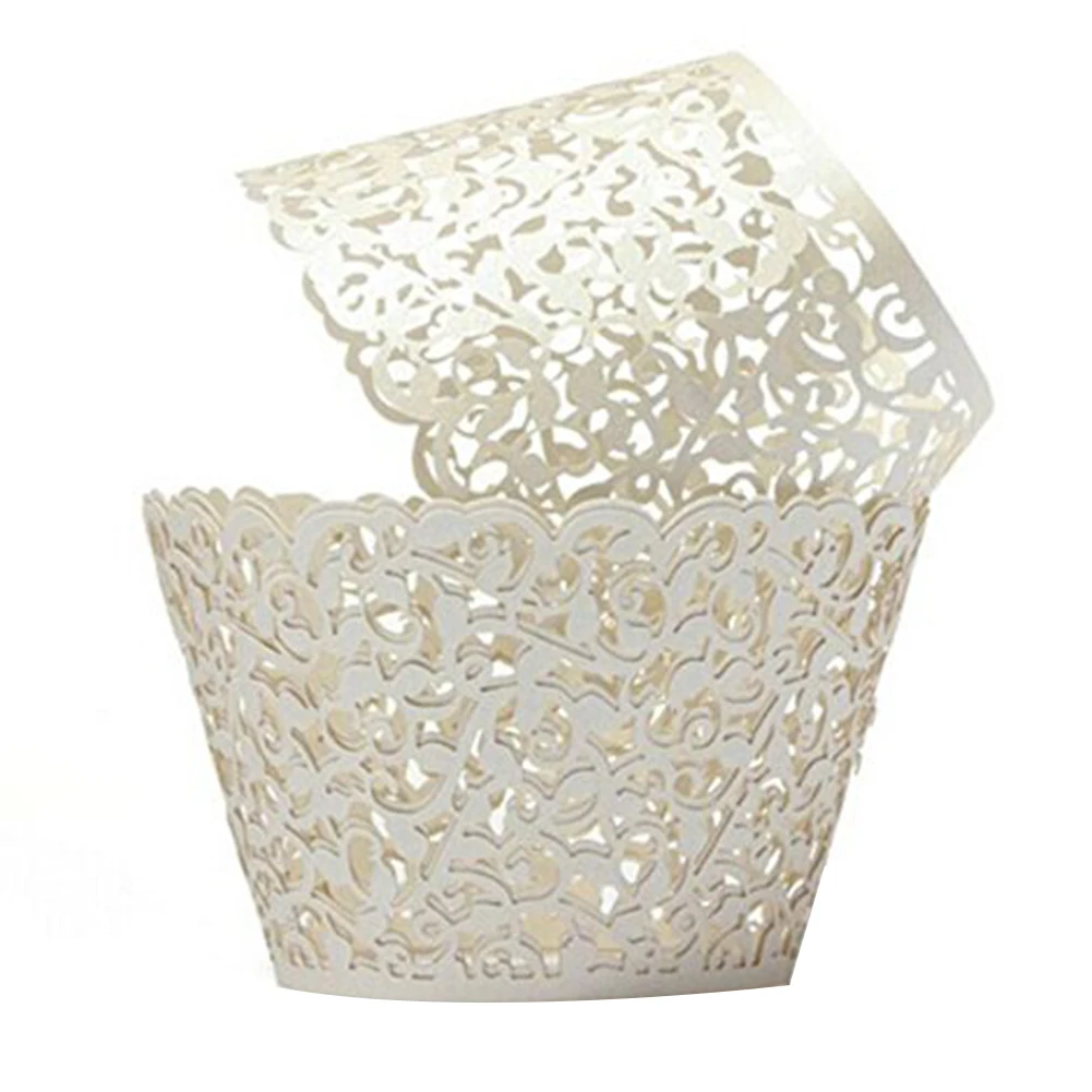 50Pcs Cupcake Wrappers Hollow Cup Cake Baking Paper Lace Cup Muffin Holder Case For Wedding Birthday Party Decoration Colorful
50Pcs Cupcake Wrappers Hollow Cup Cake Baking Paper Lace Cup Muffin Holder Case For Wedding Birthday Party Decoration Colorful