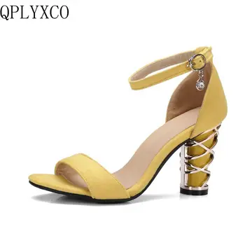 QPLYXCO New fashion sexy Sandals Big Size 32- 48 Summer ladies Shoes woman Pumps High Heels Party wedding Sandals Shoes 9181
QPLYXCO New fashion sexy Sandals Big Size 32- 48 Summer ladies Shoes woman Pumps High Heels Party wedding Sandals Shoes 9181
