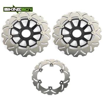 BIKINGBOY Full Set Front Rear Brake Discs Disks Rotors For HONDA CBR 1100 XX Blackbird CBR1100XX Super Blackbird 1997-1998 97 98
BIKINGBOY Full Set Front Rear Brake Discs Disks Rotors For HONDA CBR 1100 XX Blackbird CBR1100XX Super Blackbird 1997-1998 97 98