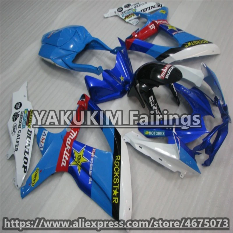 ABS Injection Fairings For SUZUKI GSXR 600 750 k8 2008 2009 2010 Motorcycle Fairing GSXR600 GSXR750 k8 bodywork fairing Custom
ABS Injection Fairings For SUZUKI GSXR 600 750 k8 2008 2009 2010 Motorcycle Fairing GSXR600 GSXR750 k8 bodywork fairing Custom