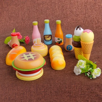 Children Pretend Play toys Wooden Icecream Hamburger Watermellon Fish Kids Small Cutting Kitchen Set Child Gifts gai
Children Pretend Play toys Wooden Icecream Hamburger Watermellon Fish Kids Small Cutting Kitchen Set Child Gifts gai