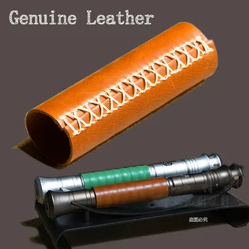 Lightsaber Cover Wars Laser Sword Leather Cover Hand-made Hand Holder Sleeve Metal Grinded Handle Sleeve Package
Lightsaber Cover Wars Laser Sword Leather Cover Hand-made Hand Holder Sleeve Metal Grinded Handle Sleeve Package