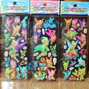 30 sheets/lot faerie 3D carton bubble sticker for kids birthday present, party favor gifts 
30 sheets/lot faerie 3D carton bubble sticker for kids birthday present, party favor gifts