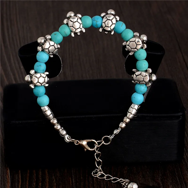 SHUANGR Stylish Turtle Cute Bracelet Green Resin Beads Charm Bracelet Handmade Accessories Fashion Jewelry
SHUANGR Stylish Turtle Cute Bracelet Green Resin Beads Charm Bracelet Handmade Accessories Fashion Jewelry