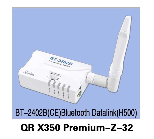 Walkera QR X350 Premium-Z-32 BT-2402B(CE) Bluetooth Datalink(H500) for Walkera QR X350 Premium Helicopter
Walkera QR X350 Premium-Z-32 BT-2402B(CE) Bluetooth Datalink(H500) for Walkera QR X350 Premium Helicopter