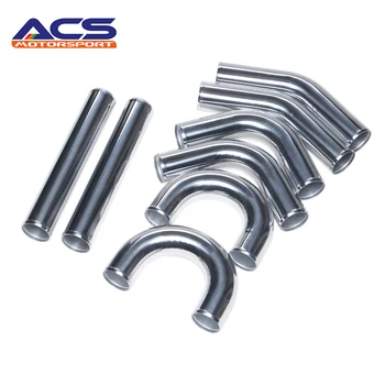Universal Polished 3'' Aluminum FMIC Intercooler Piping Kit DIY Piping 450mm Length
Universal Polished 3'' Aluminum FMIC Intercooler Piping Kit DIY Piping 450mm Length