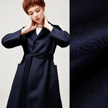 150CM Wide 850G/M Weight Thick Double Faced Dark Blue Water Wave Cashmere Wool Fabric for Autumn and Winter Overcoat Jacket E612
150CM Wide 850G/M Weight Thick Double Faced Dark Blue Water Wave Cashmere Wool Fabric for Autumn and Winter Overcoat Jacket E612