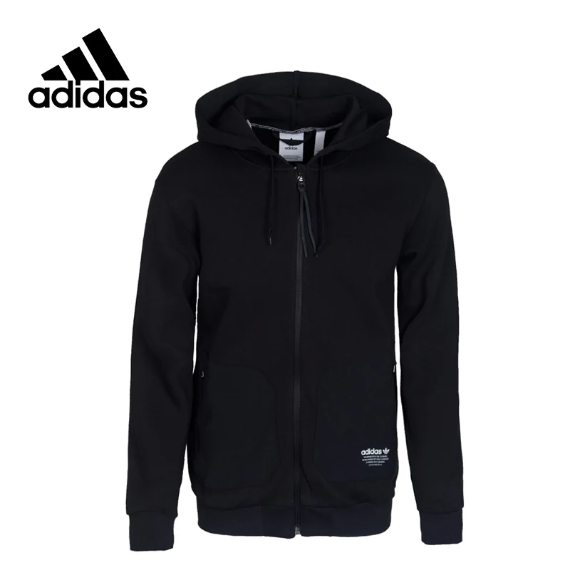 

Original New Arrival Official Adidas Originals FZ U HOODY Men's jacket Hooded Sportswear BS2507