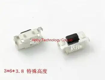 1000pcs/lot 3 * 6 * 3.8MM 3X6X3.8mm MP3 MP4 MP5 Tablet PC phone button switch push button switch
1000pcs/lot 3 * 6 * 3.8MM 3X6X3.8mm MP3 MP4 MP5 Tablet PC phone button switch push button switch
