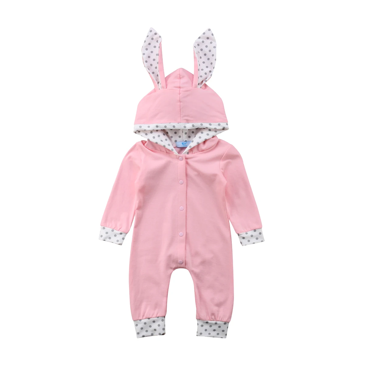 2018 Cute Newborn Baby Girls Long 3D Rabbit Ears Romper Long Sleeve Hooded Pink Jumpsuit Outfits Clothes
2018 Cute Newborn Baby Girls Long 3D Rabbit Ears Romper Long Sleeve Hooded Pink Jumpsuit Outfits Clothes