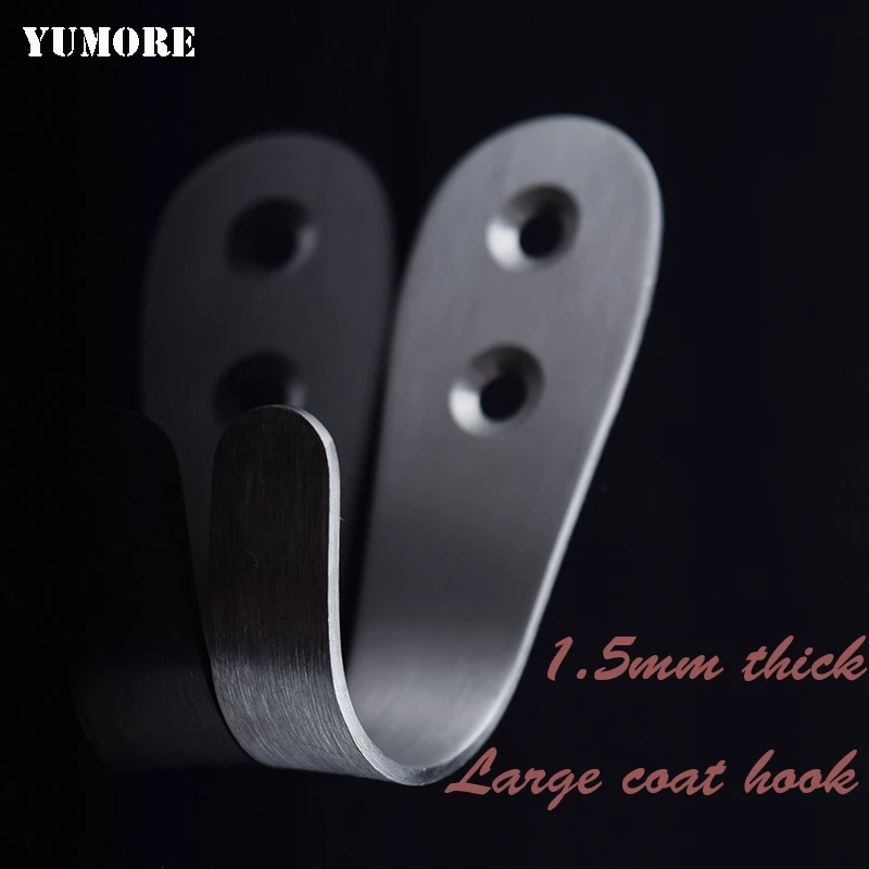 Free Shipping Stainless Steel Wall Mounted Single Bathroom Clothes Robe Hook 10pcs/lot
Free Shipping Stainless Steel Wall Mounted Single Bathroom Clothes Robe Hook 10pcs/lot