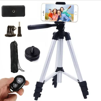Tripod for Mobile phone 3110 aluminum alloy tripod for camera gopro accessories Bluetooth self-timer foreign trade set bracket
Tripod for Mobile phone 3110 aluminum alloy tripod for camera gopro accessories Bluetooth self-timer foreign trade set bracket
