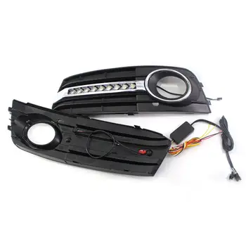Car Signal Lamp LED Headlight Streamer Daytime Running Light And Yellow Light Turn Light Grille Kit Fashion Style High Quality
Car Signal Lamp LED Headlight Streamer Daytime Running Light And Yellow Light Turn Light Grille Kit Fashion Style High Quality