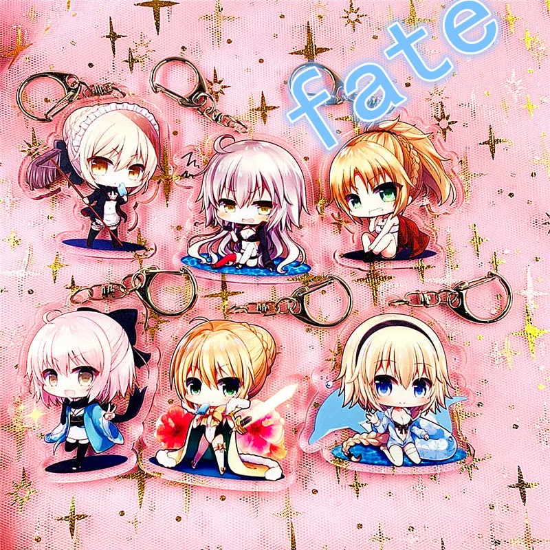 Аниме Fate Go брелок Модный японский мультфильм FGO Zero большой заказ мебельная сумка