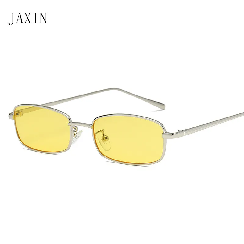 JAXIN Fashion small frame metal frame Sunglasses Women personality trend rectangular Sun Glasses Men brand design goggles UV400
JAXIN Fashion small frame metal frame Sunglasses Women personality trend rectangular Sun Glasses Men brand design goggles UV400