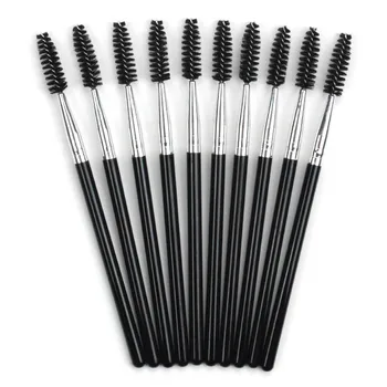 10pcs High Quality Eyelash Brush Black Long Screw Eye Lash Curler Eyebrow Comb Makeup Brush Mascara Cream Cosmetic Tool
10pcs High Quality Eyelash Brush Black Long Screw Eye Lash Curler Eyebrow Comb Makeup Brush Mascara Cream Cosmetic Tool