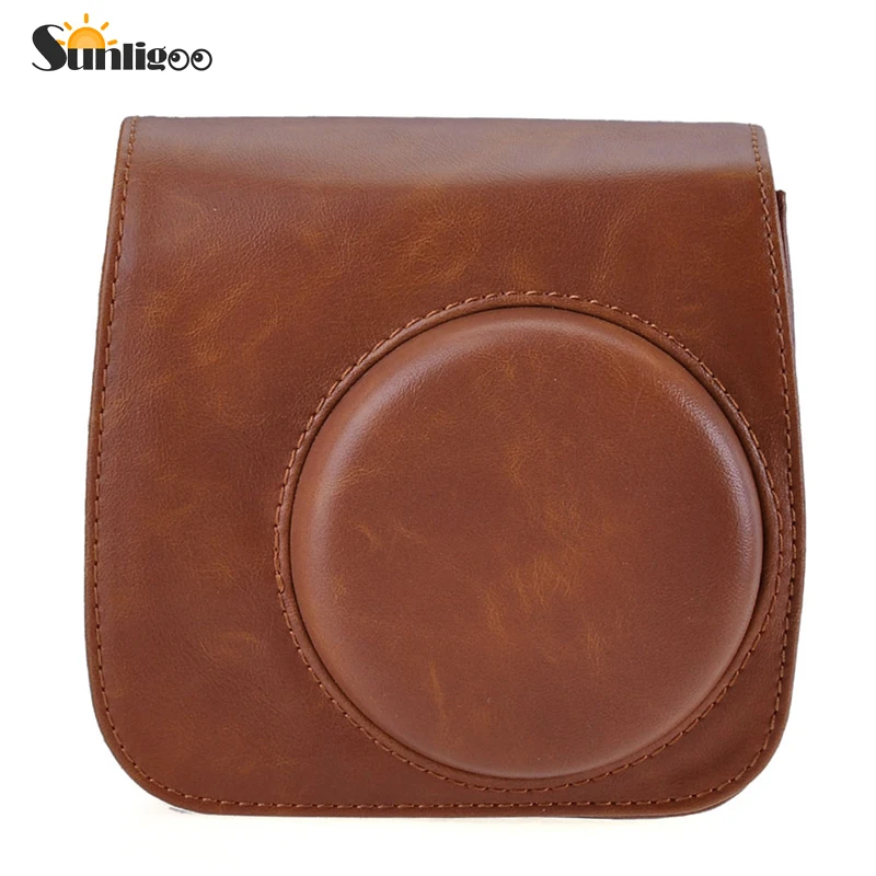 Sunligoo Hot Classic Brown PU Leather Camera Strap Bag Case For Fujifilm Instax Mini 8 Cover Pouch Protector Polaroid Camera
Sunligoo Hot Classic Brown PU Leather Camera Strap Bag Case For Fujifilm Instax Mini 8 Cover Pouch Protector Polaroid Camera