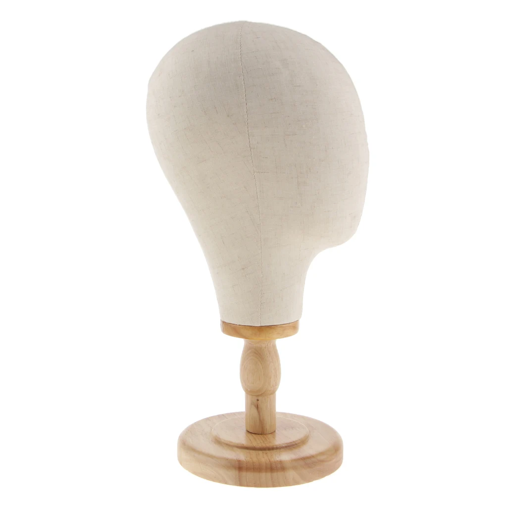 21 Inches Cork Canvas Block Head Mannequin Manikin Wig Making Hat Display Styling Head with Wooden Stand Beige
21 Inches Cork Canvas Block Head Mannequin Manikin Wig Making Hat Display Styling Head with Wooden Stand Beige