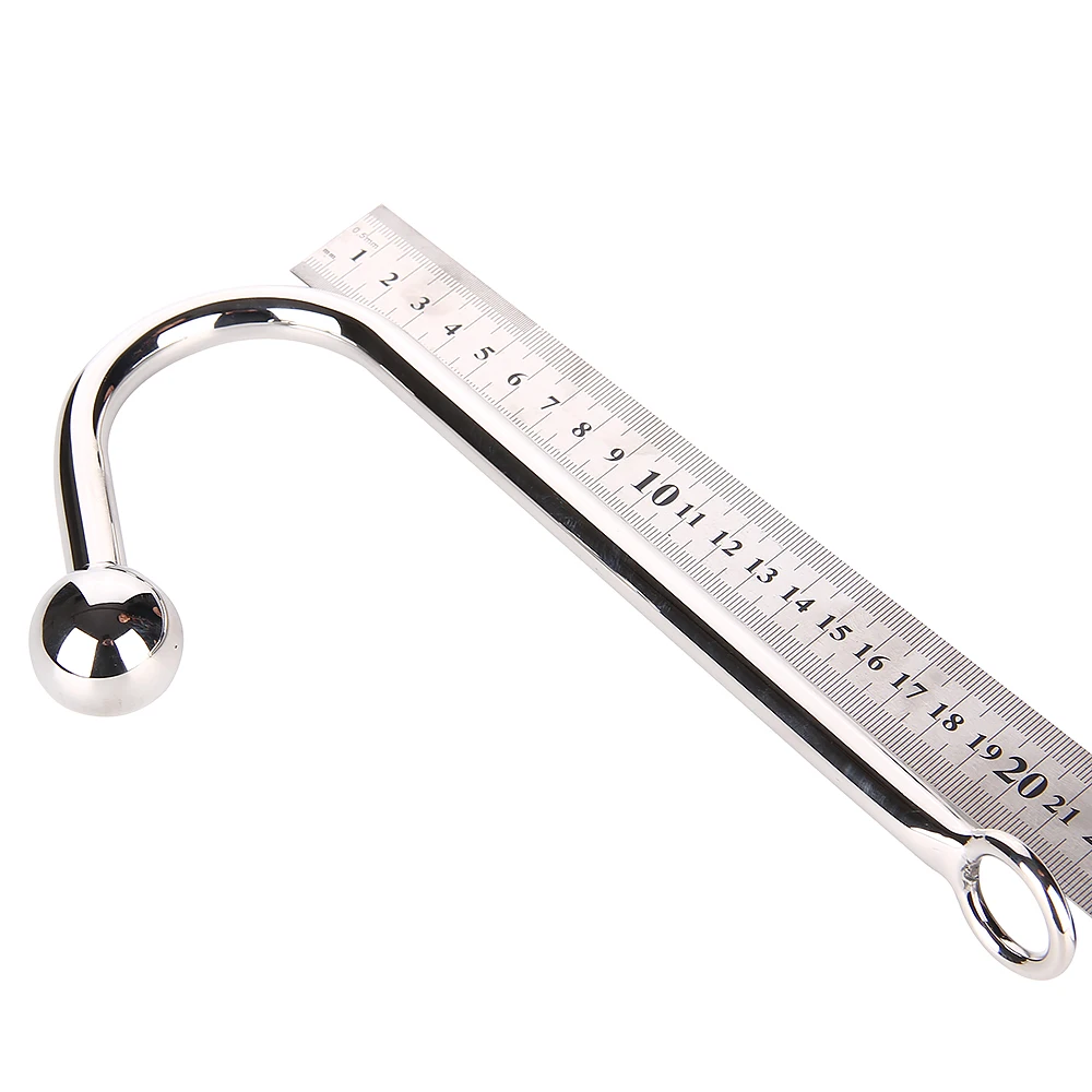 3 Pcs/Set Metal Stainless Steel Anal Plug Anal Hook Vibrator for Men