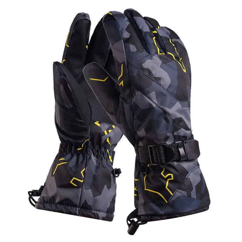 -30 Man Snow gloves Thermal thicker Windproof waterproof outdoor skiing and Snowboarding mittens warm winter gloves Camouflage
-30 Man Snow gloves Thermal thicker Windproof waterproof outdoor skiing and Snowboarding mittens warm winter gloves Camouflage