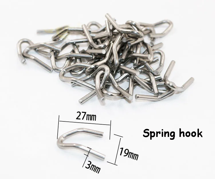 6 pcs Motorcycle accessories modified exhaust pipe stainless steel spring hook large displacement enhanced
6 pcs Motorcycle accessories modified exhaust pipe stainless steel spring hook large displacement enhanced