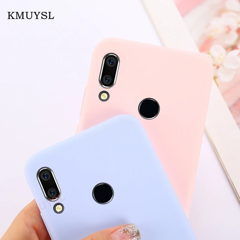 

Candy Color Case For Huawei P Smart Y9 Y6 Y7 Pro Prime Y7 2019 P30 Pro P20 Lite Mate 20 Lite 20X On Honor 8X 8C 10 7A 7C Cover
