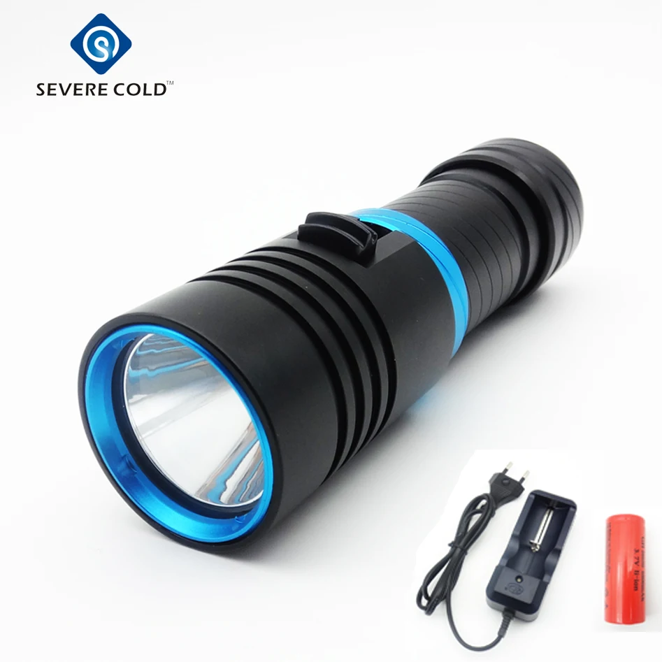 Severe Cold XML L2 Waterproof Flashlight Underwater 100 Meters Portable LED Diving Fishing Camping Flash Light Lanterna Torch
Severe Cold XML L2 Waterproof Flashlight Underwater 100 Meters Portable LED Diving Fishing Camping Flash Light Lanterna Torch