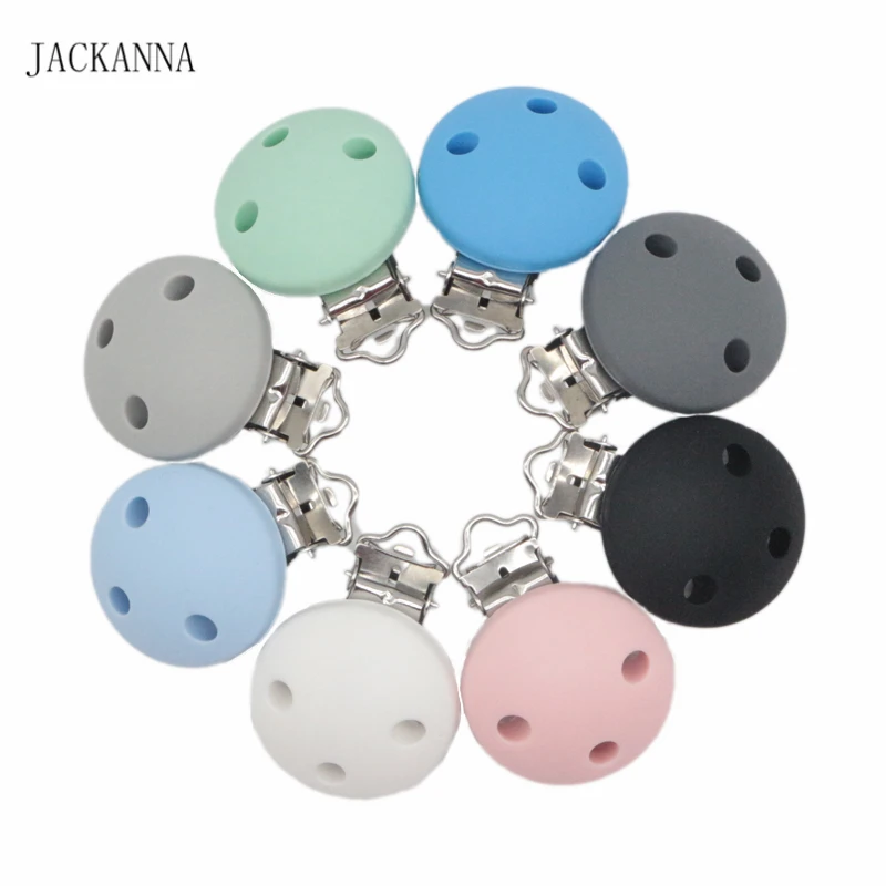 1PC Silicone Pacifier Holder Round Soother Holder Dummy Clip Infant Baby Pacifier Chain Accessories BPA Free Baby Pacifier Clips
1PC Silicone Pacifier Holder Round Soother Holder Dummy Clip Infant Baby Pacifier Chain Accessories BPA Free Baby Pacifier Clips