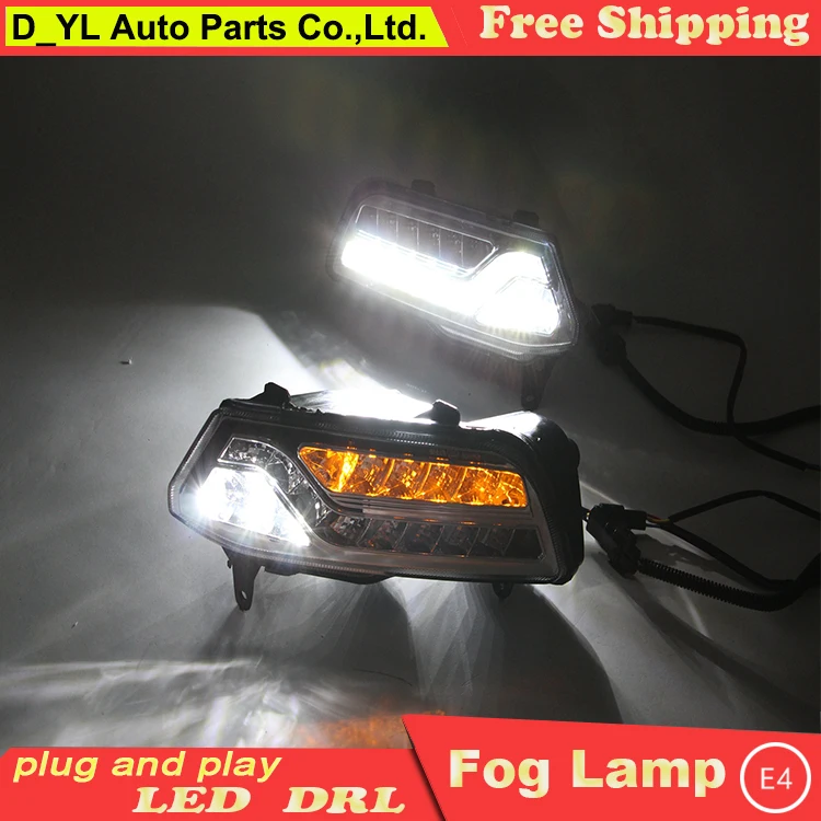 Car Styling Daytime Running Lights for Volkswagen POLO LED DRL 2015 POLO LED Fog Light Front Lamp with Yellow turn lights.
Car Styling Daytime Running Lights for Volkswagen POLO LED DRL 2015 POLO LED Fog Light Front Lamp with Yellow turn lights.