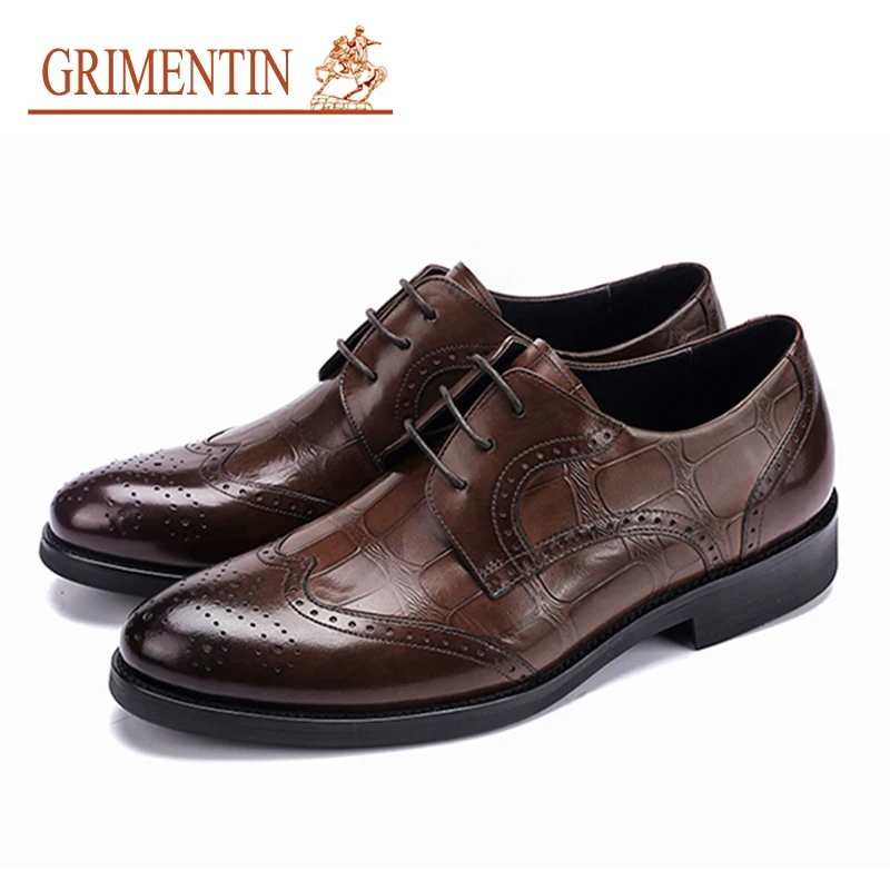 GRIMENTIN brand oxfords mens shoes genuine leather men business shoes 2019 hot sale lace up 3 color formal shoes
GRIMENTIN brand oxfords mens shoes genuine leather men business shoes 2019 hot sale lace up 3 color formal shoes